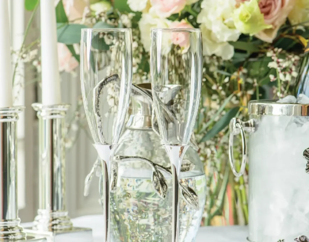 Bridal Champagne glasses