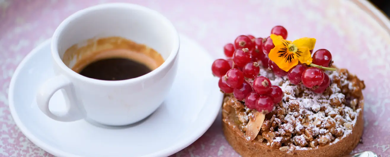 Espresso and cake