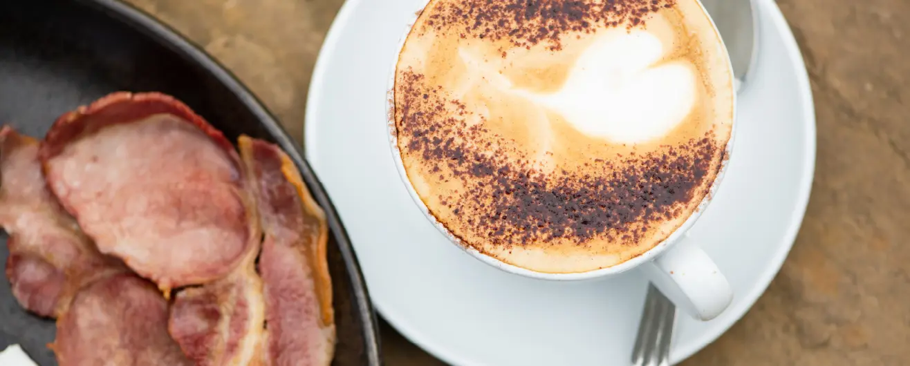 Coffee and bacon